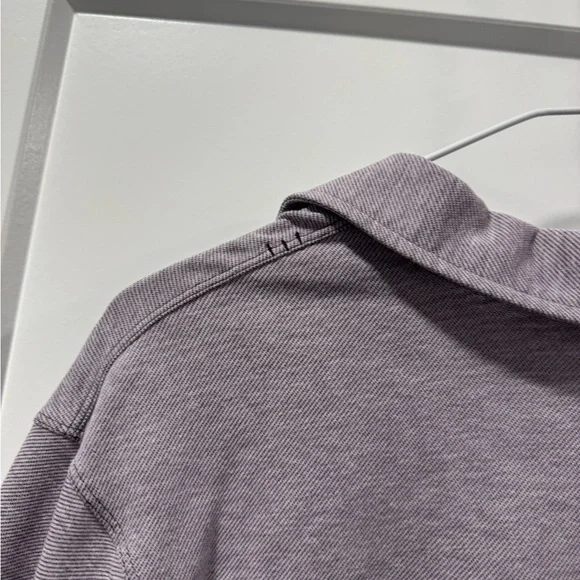 Lululemon Mens Polo Purple Size Large EUC - Picture 5 of 5